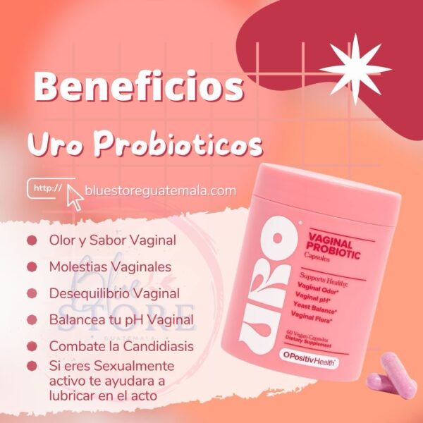 PROBIOTICO VAGINAL URO - Imagen 2